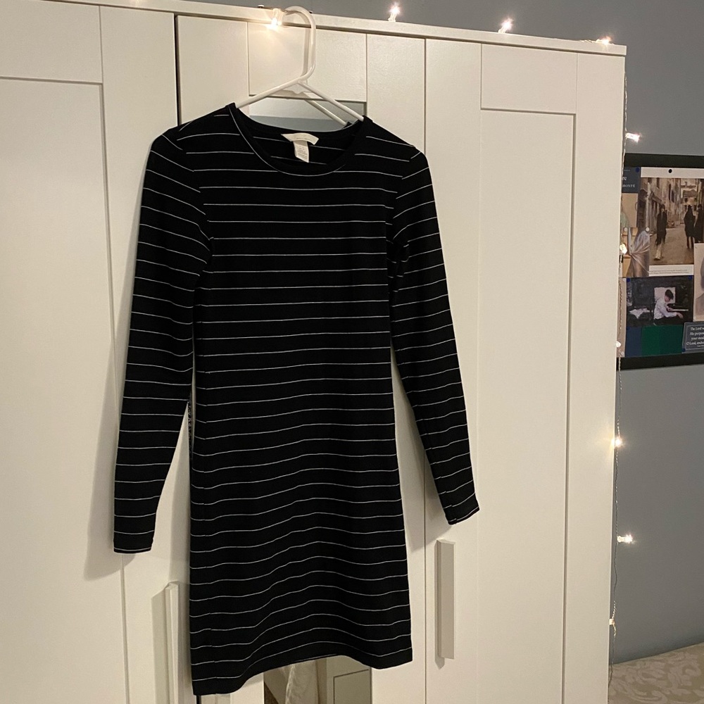 Striped Bodycon Dress